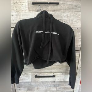 cropped gym hoodies